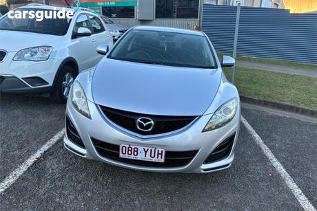 Silver 2011 Mazda 6 Sedan Limited