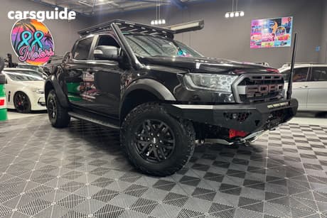 Black 2020 Ford Ranger Double Cab Pick Up Raptor 2.0 (4X4)
