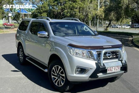 Silver 2015 Nissan Navara Dual Cab Utility St-X (4X4)