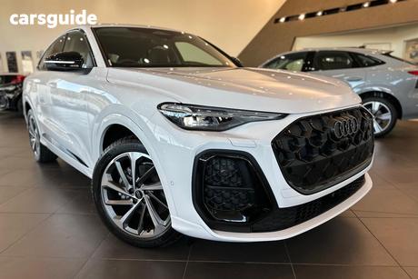 White 2025 Audi Q5 Sportback 45 Tfsi Quattro S Line Mhev