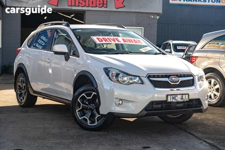 White 2015 Subaru XV Wagon 2.0I