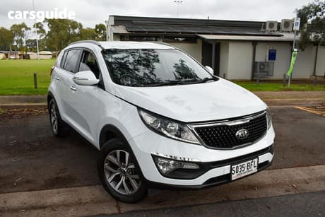 White 2015 Kia Sportage Wagon Si Premium (Fwd)