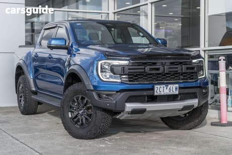 Blue 2024 Ford Ranger Double Cab Pick Up Raptor 3.0 (4X4)