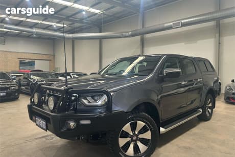 Grey 2021 Isuzu D-MAX Crew Cab Utility Ls-U+ (4X4)