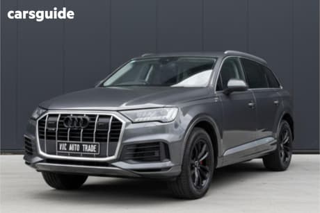 Grey 2023 Audi Q7 Wagon 45 Tdi Quattro Dynamic Black