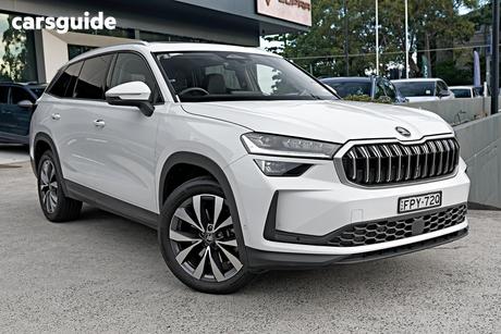 White 2025 Skoda Kodiaq Wagon Select (4X4)
