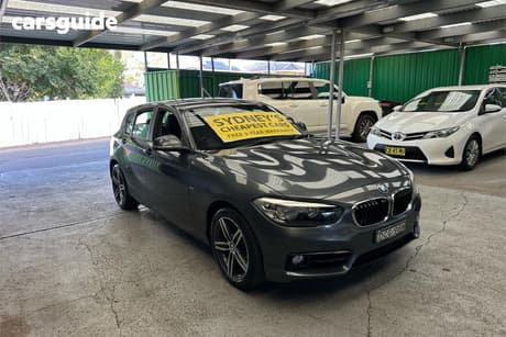 Grey 2016 BMW 1 Hatch 120I SPORT LINE R