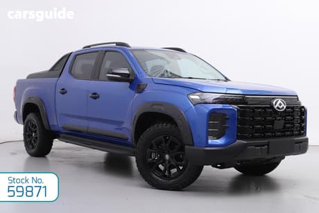 Blue 2024 LDV T60 Double Cab Utility Max Mega Tub Plus (4X4)