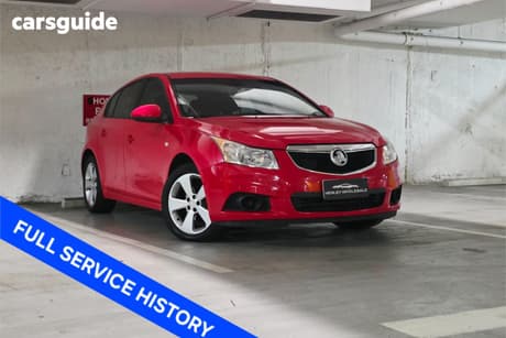 Red 2011 Holden Cruze Hatchback Cd