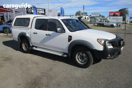 White 2011 Ford Ranger Dual Cab Pick-up Xl (4X4)