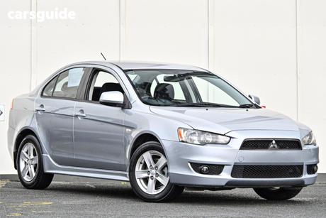 Silver 2008 Mitsubishi Lancer Sedan Vr