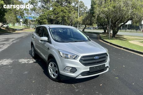 Silver 2018 Ford Escape Wagon Trend (Fwd)