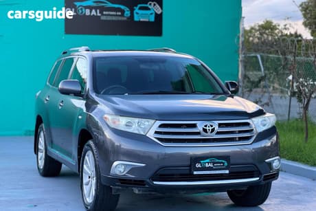 2013 Toyota Kluger Kx-R (4X4) 7 Seat