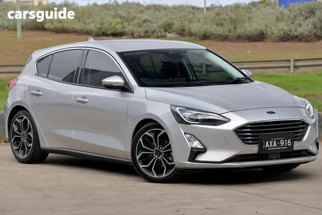 Silver 2018 Ford Focus Hatchback Titanium
