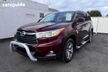 Red 2015 Toyota Kluger Wagon Gxl (4X4)