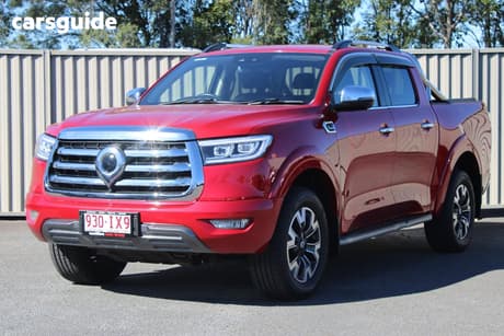 Red 2021 GWM UTE Dual Cab Utility Cannon (4X4)