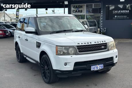 White 2011 Land Rover Range Rover SUV SPORT 3.0 TDV6 MY11