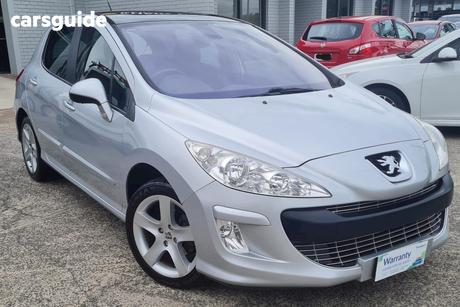 Silver 2010 Peugeot 308 Hatchback Xte Turbo
