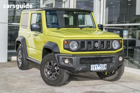 Yellow 2022 Suzuki Jimny Wagon Glx