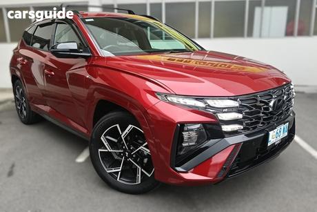Red 2024 Hyundai Tucson Wagon Elite N Line (Awd)