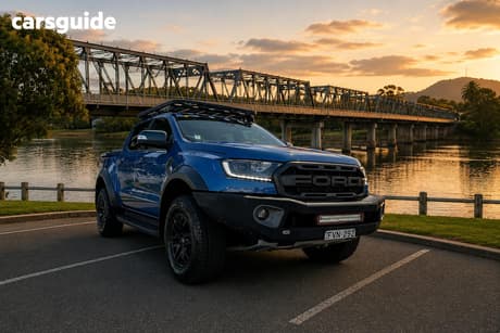 Blue 2020 Ford Ranger Double Cab Pick Up Raptor 2.0 (4X4)