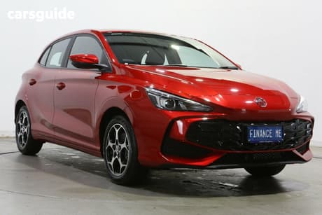 Red 2025 MG MG3 Hatchback Excite