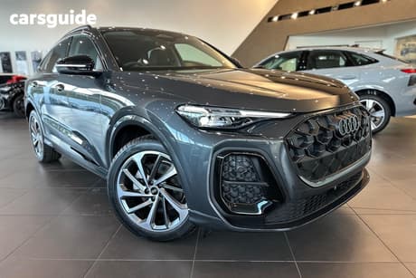 Grey 2025 Audi Q5 Sportback 45 Tfsi Quattro S Line Mhev