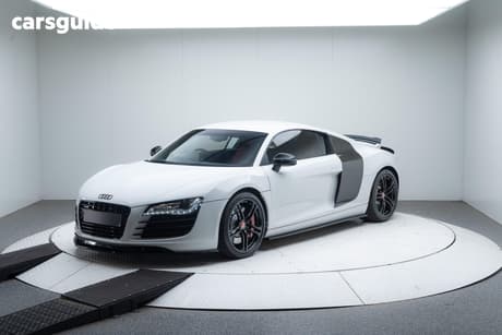 White 2007 Audi R8 Coupe 4.2 Fsi Quattro