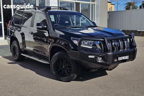 Black 2021 Toyota Landcruiser Prado Wagon Kakadu