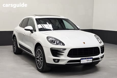 White 2016 Porsche Macan Wagon S Diesel