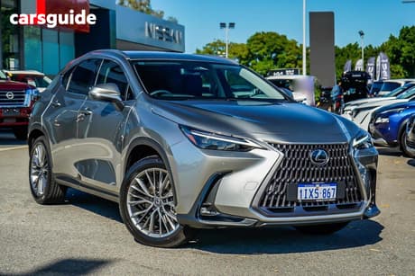 Grey 2026 Lexus NX SUV