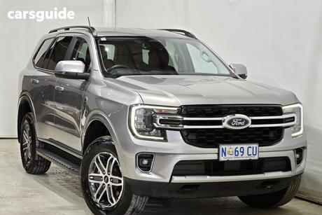 Silver 2024 Ford Everest Wagon Trend (4Wd)