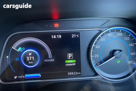 Blue 2019 Nissan Leaf Hatchback G (Electric)