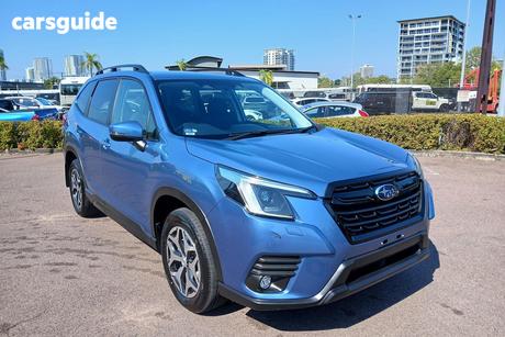 Blue 2024 Subaru Forester Wagon 2.5I (Awd)