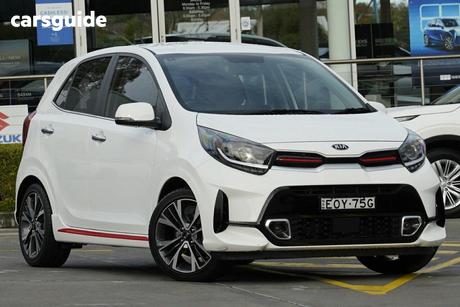 White 2021 Kia Picanto Hatchback Gt-Line (Pe)