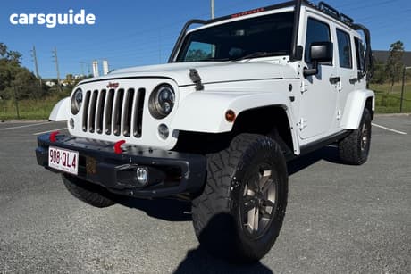 White 2016 Jeep Wrangler Unlimited Hardtop 75Th Anniversary
