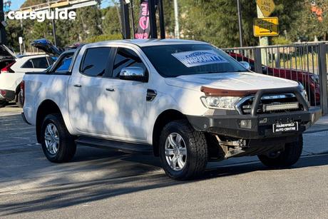 White 2019 Ford Ranger Double Cab Pick Up Xlt 3.2 (4X4)