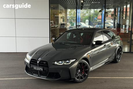 Grey 2023 BMW M3 Sedan Competition