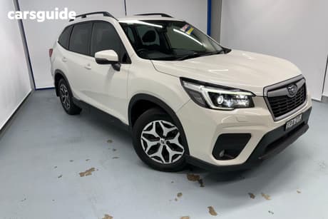 White 2021 Subaru Forester Wagon 2.5I-L (Awd)