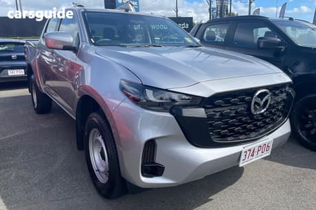 Silver 2025 Mazda BT-50 Dual Cab Pick-up Xs (4X4)