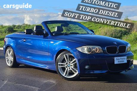Blue 2012 BMW 1 Convertible 118D R
