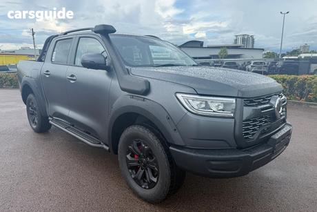 Grey 2025 GWM Cannon Dual Cab Utility Xsr (4X4)