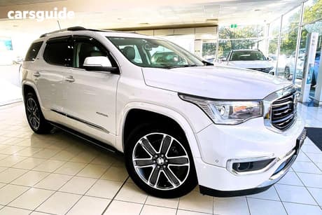 White 2018 Holden Acadia Wagon Ltz-V (2Wd)