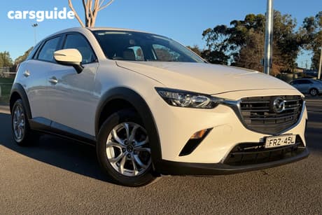 White 2022 Mazda CX-3 Wagon Maxx Sport (Fwd)