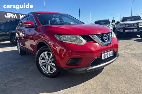 Red 2014 Nissan X-Trail Wagon St (Fwd)