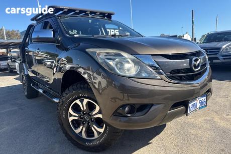 Grey 2017 Mazda BT-50 Dual Cab Utility Xtr (4X4)