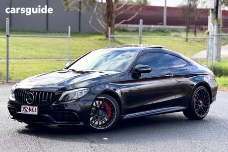 Black 2021 Mercedes-Benz C63 Coupe S