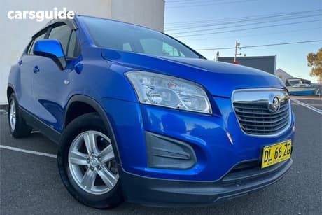 Blue 2016 Holden Trax Wagon Ls