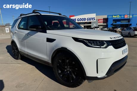 White 2017 Land Rover Discovery Wagon Td6 Hse