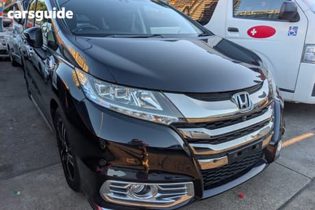 Black 2017 Honda Odyssey Wagon (Hybrid)
